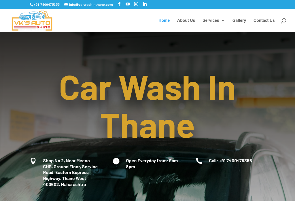 Car Wash in Thane